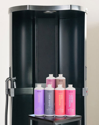 MineTan Body Skin Master Esthetician Spray Tan Booth Kit Mine Kit