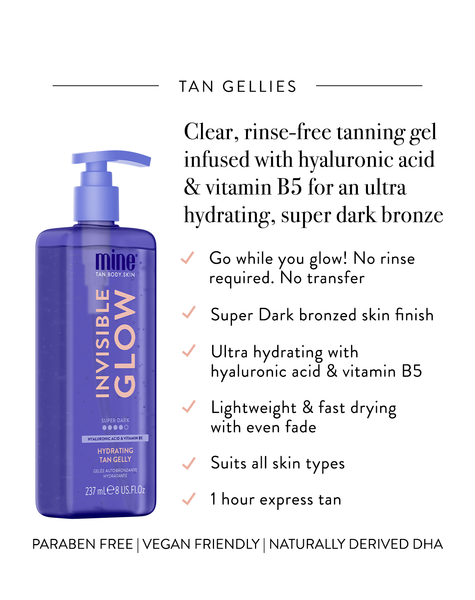 Invisible Glow Super Dark Hydrating Tan Gelly