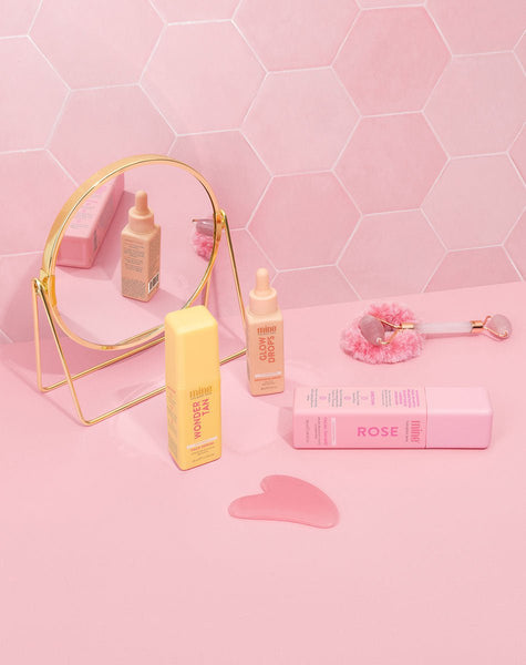 MineTan Body Skin Rose Illuminating Facial Tan Mist Mine Everyday