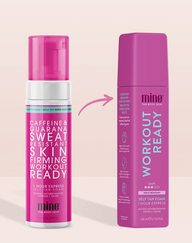 Workout Ready Self Tan Foam