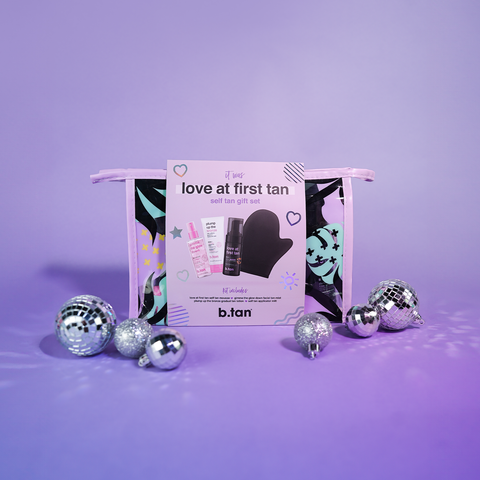 love at first tan gift set