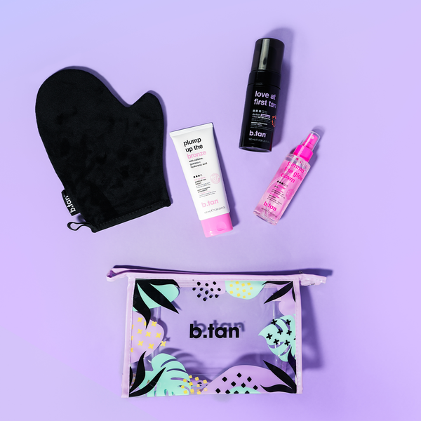 love at first tan gift set