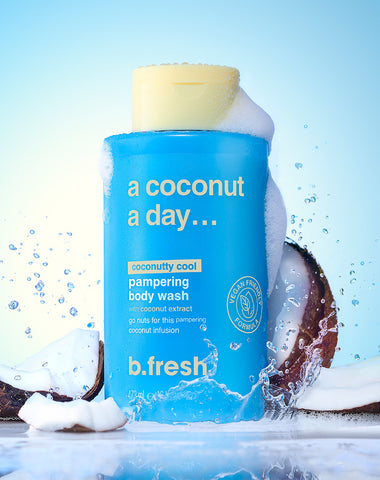 a coconut a day... pampering body wash