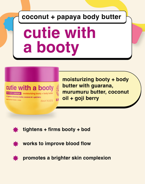 cutie with a booty moisturizing booty & body butter