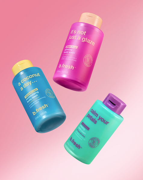 it's not just a glaze glowing body wash