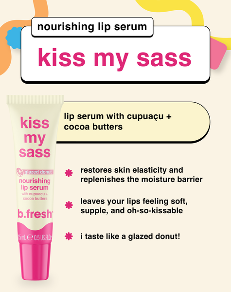 kiss my sass nourishing lip serum