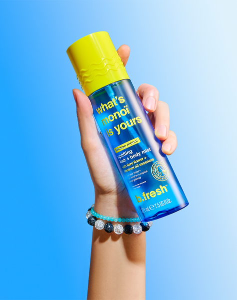 what's monoi is yours uplifting hair + body mist