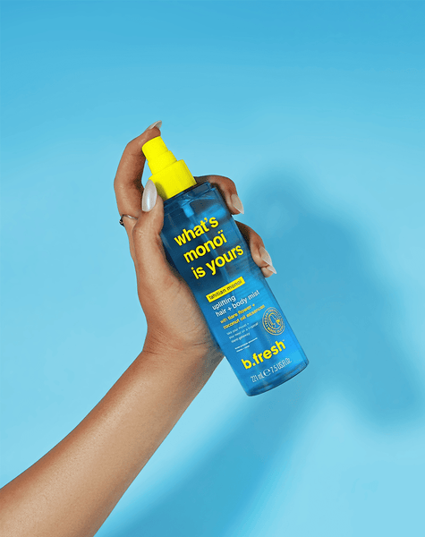 what's monoi is yours uplifting hair + body mist