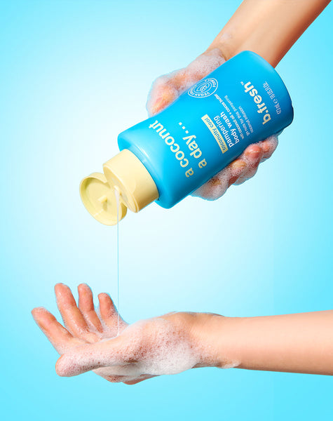 a coconut a day... pampering body wash