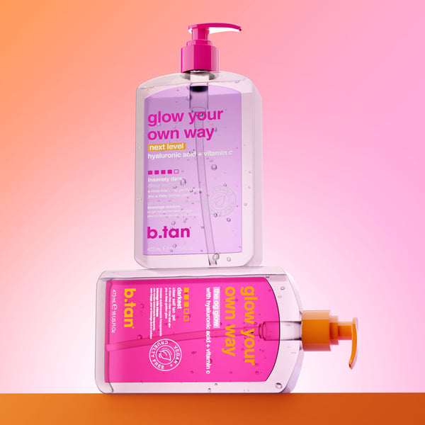 b.tan glow your own way b.tan Foam