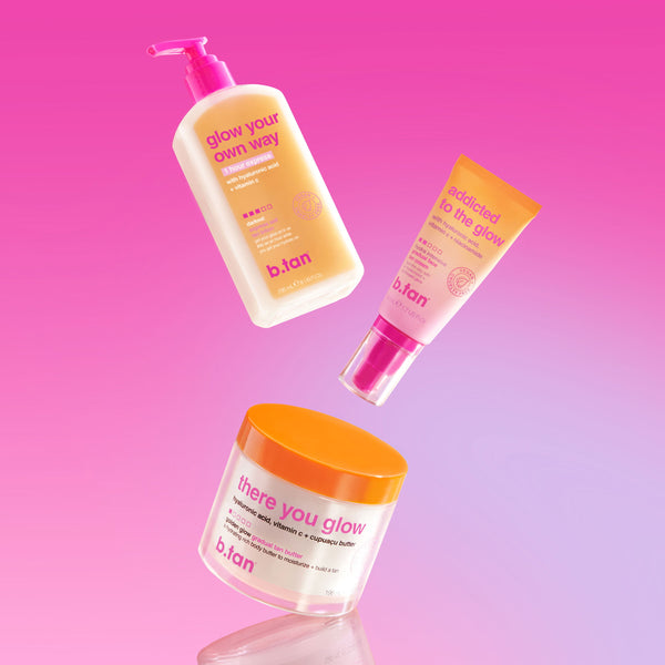 b.tan glow your own way 1 hour express b.tan Foam