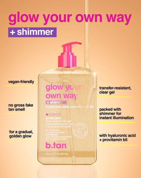 glow your own way - shimmer