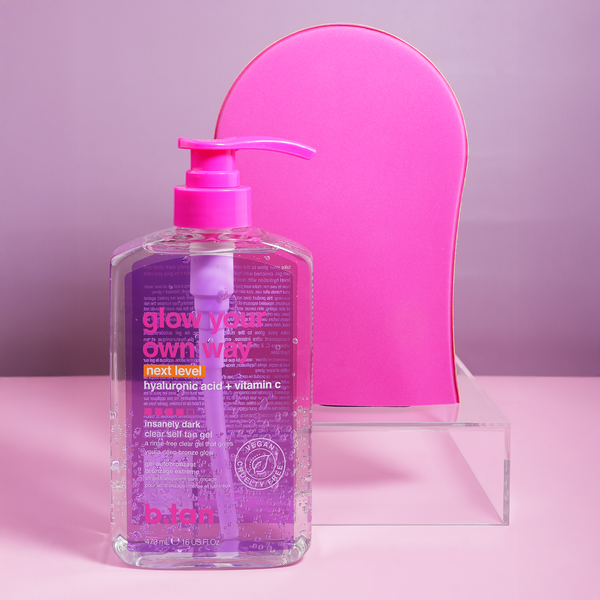 glow your own way self tan gel applicator mitt