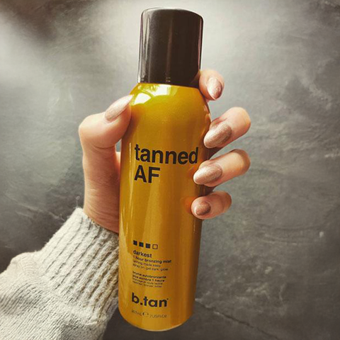 tanned AF® bronzing mist