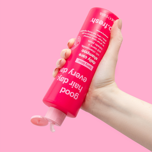 good hair day. every day. shampoo