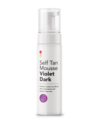 Self Tan Mousse Violet Dark