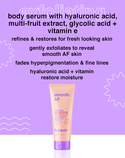 smooth AF... exfoliating body serum