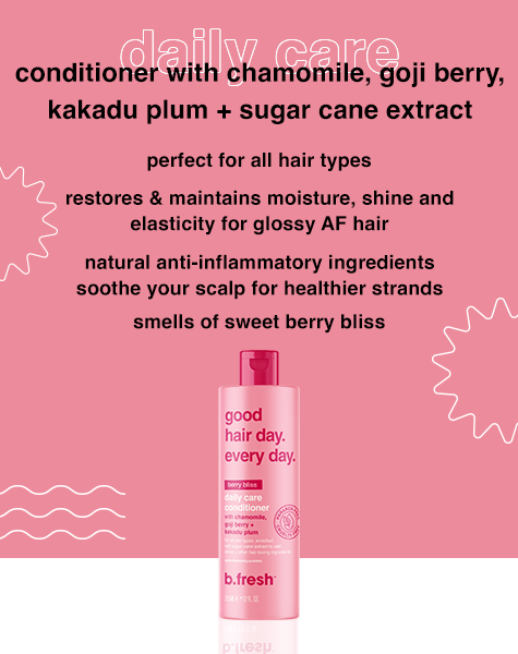 good hair day. every day. conditioner