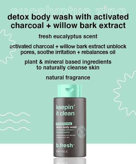 keepin' it clean body wash