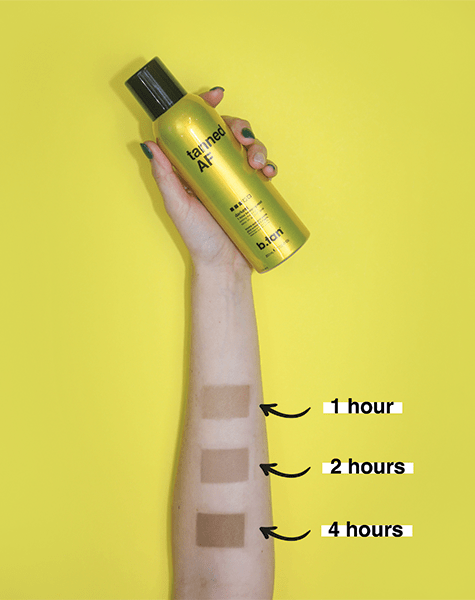 tanned AF® bronzing mist