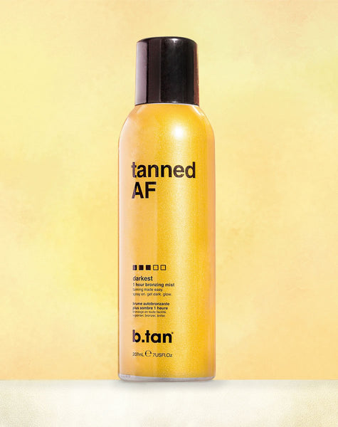 tanned AF® bronzing mist