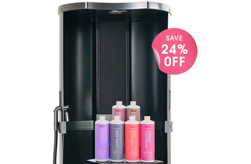 Tan Booth Spray Tan Booth Kit | Tanning Booth | MineTan Professional UK – MineTan UK